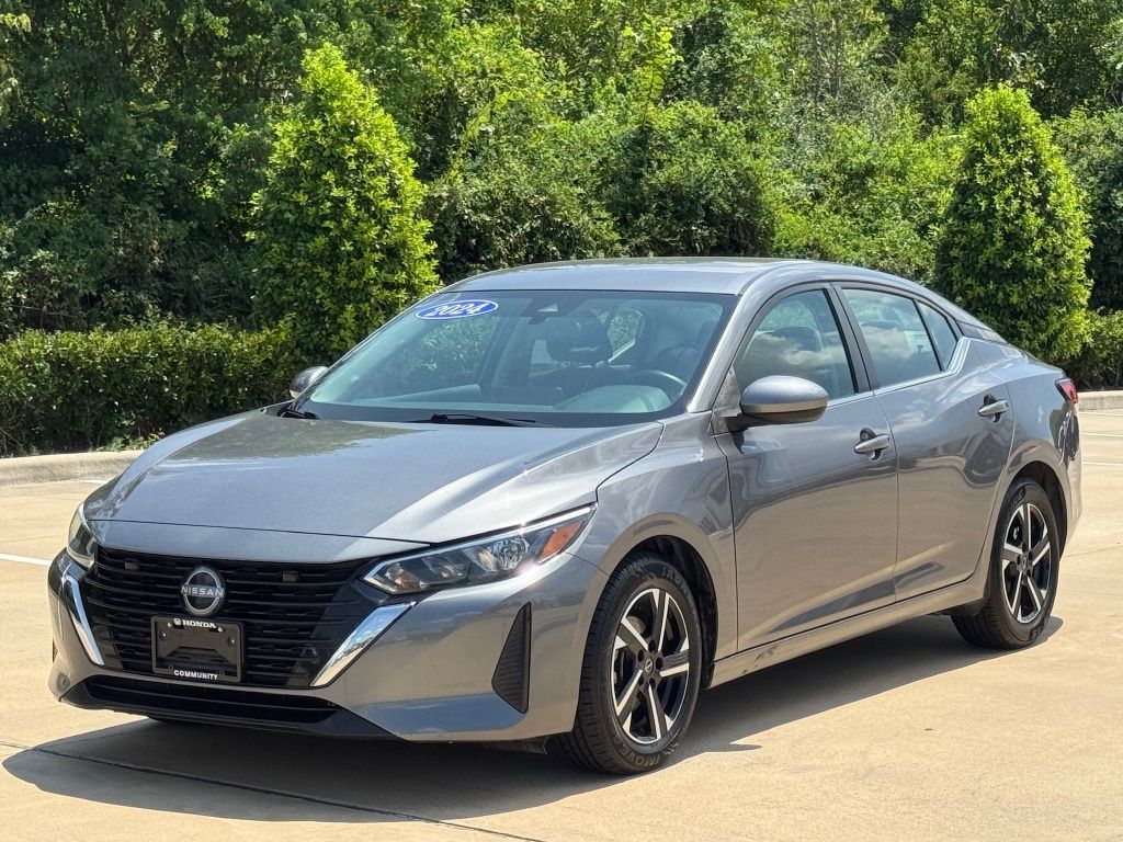 2024 Nissan Sentra SV Gray at Central Houston Nissan