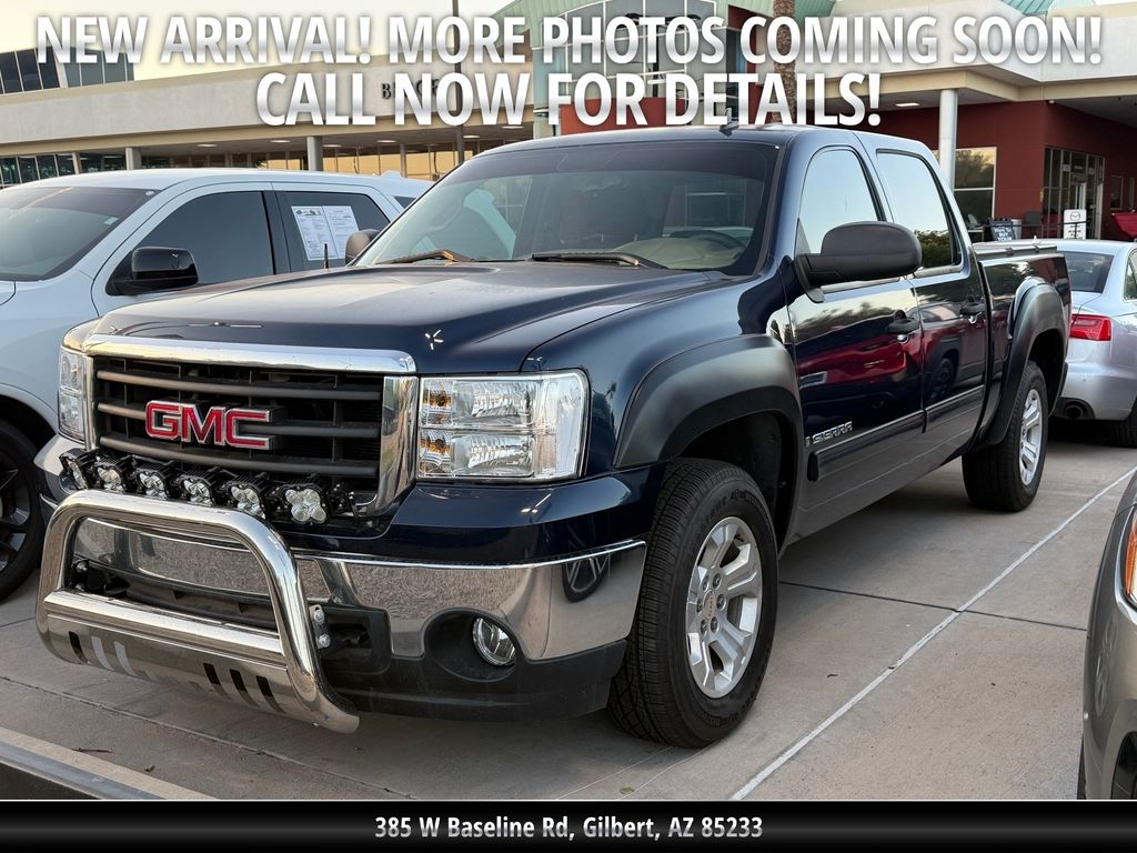 Deep Blue Metallic 2008 GMC Sierra 1500 Pickup Truck 4X2 4-Speed Automatic Overdrive