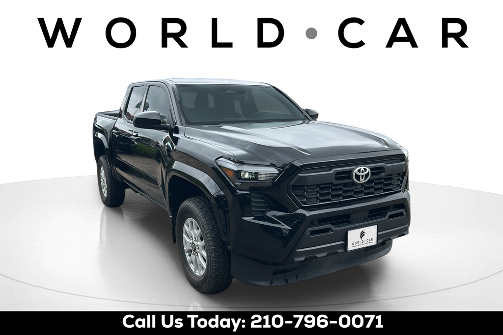 Black 2024 Toyota Tacoma Pickup Truck 4X2 8-Speed Automatic