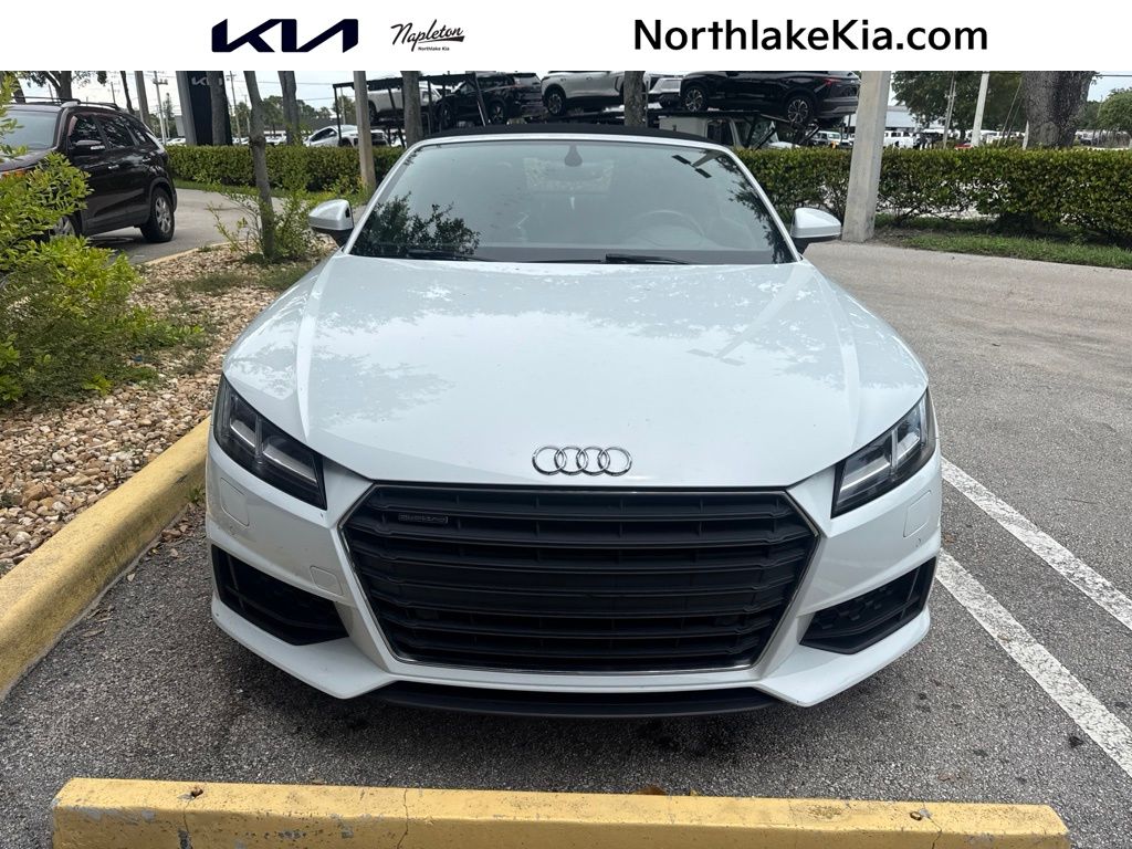 Ibis White/Black Roof 2019 Audi TT Convertible All-Wheel Drive 7-Speed Automatic