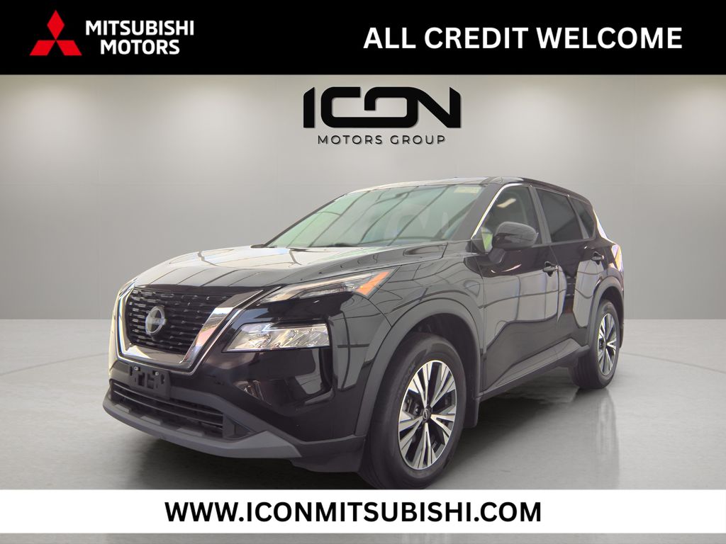 Super Black 2023 Nissan Rogue SUV / Crossover All-Wheel Drive Continuously Variable Transmission