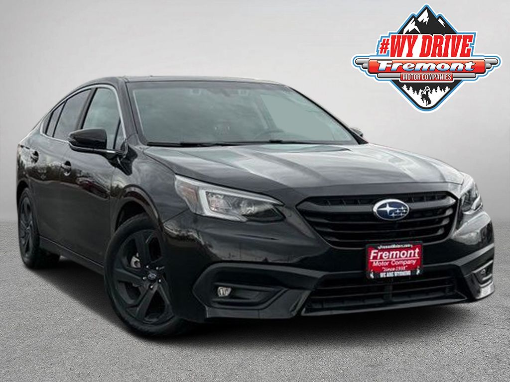 Crystal Black Silica 2022 Subaru Legacy Sport AWD Sedan All-Wheel Drive Continuously Variable Transmission