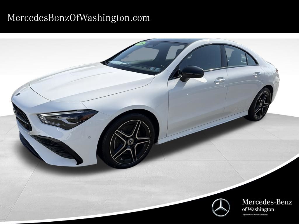 2026 Mercedes-Benz CLA CLA 250 White at John Sisson Motors