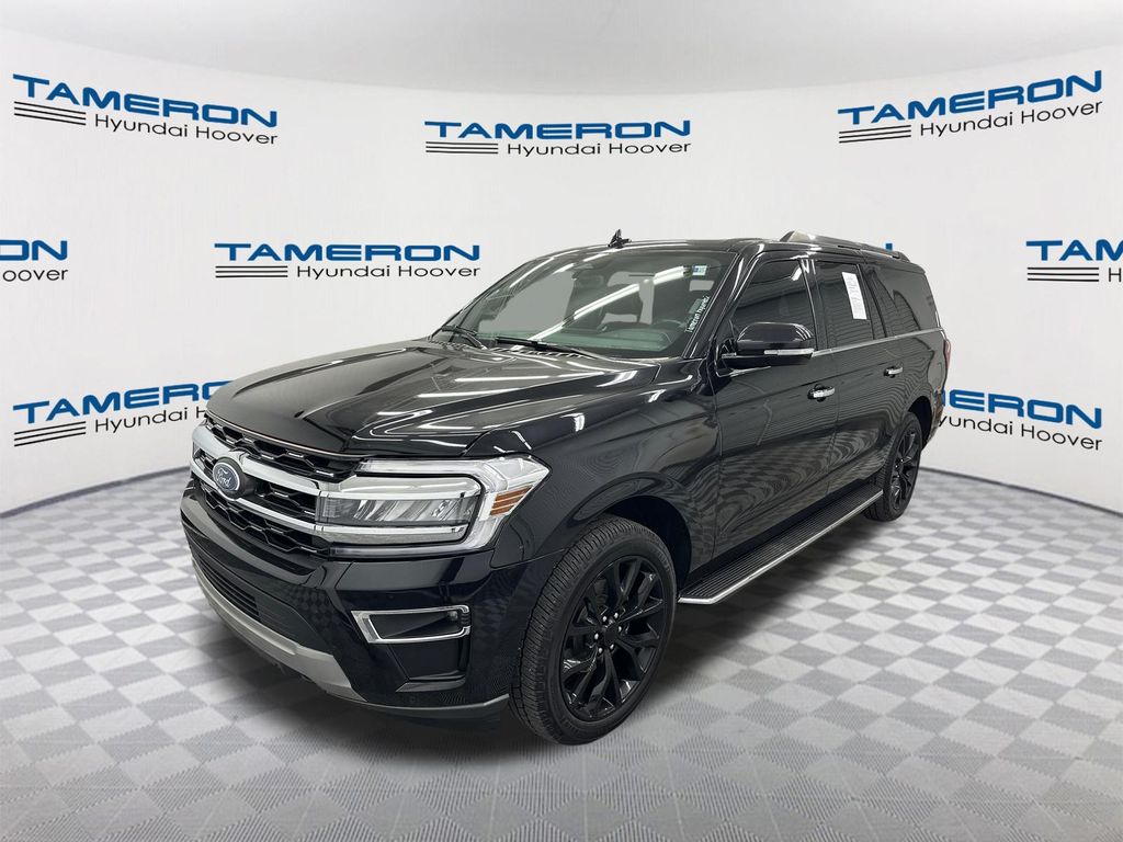Agate Black Metallic 2022 Ford Expedition SUV / Crossover Four-Wheel Drive Automatic