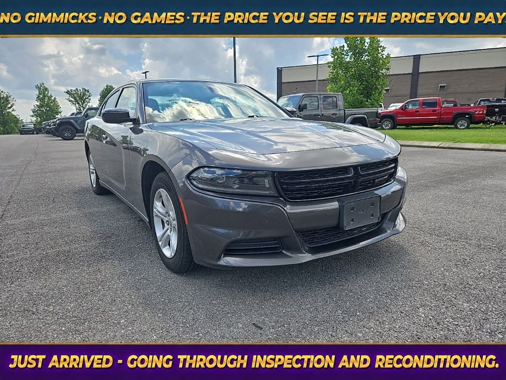 Gray (Granite Pearlcoat) 2023 Dodge Charger Sedan Rear-Wheel Drive 8-Speed Automatic