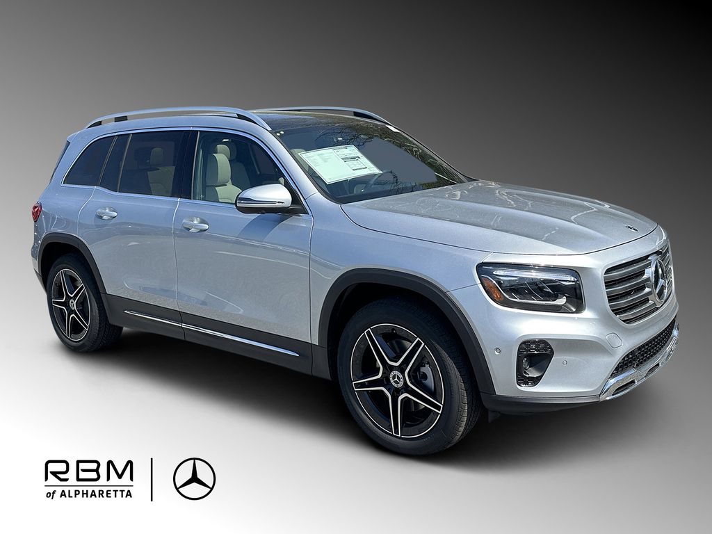 Cirrus Silver Metallic 2026 Mercedes-Benz GLB 250 FWD SUV / Crossover Front-Wheel Drive 8-Speed Dual Clutch