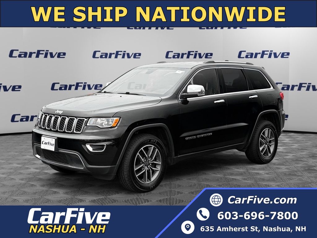 Diamond Black Crystal Pearlcoat 2019 Jeep Grand Cherokee Limited 4WD SUV / Crossover Four-Wheel Drive 8-Speed Automatic