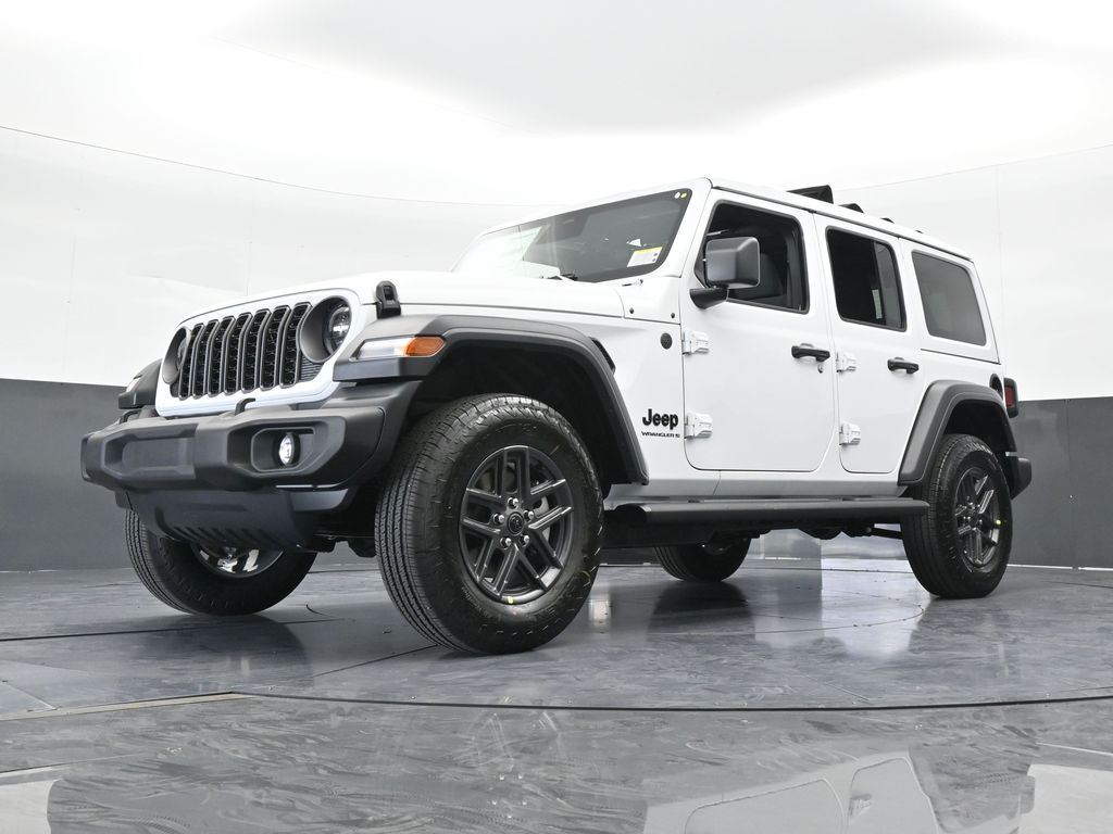 New 2026 Bright White Clearcoat Jeep Sport S image 52