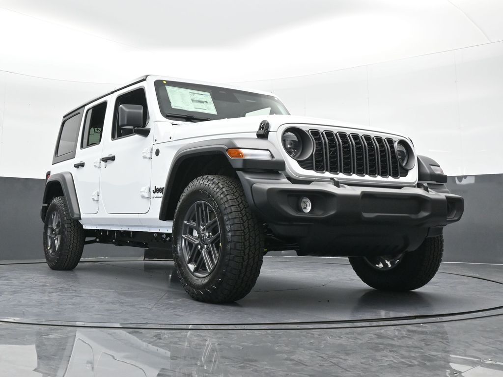 New 2026 Bright White Clearcoat Jeep Sport S image 57