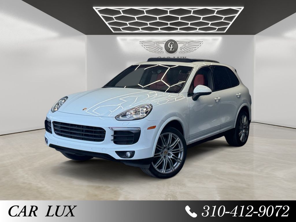 White 2017 Porsche Cayenne SUV / Crossover All-Wheel Drive 8-Speed Automatic