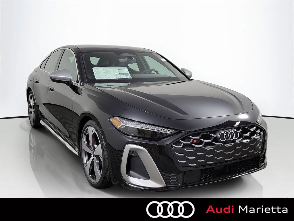Mythos Black Metallic 2026 Audi S5 quattro Premium Plus TFSI Sedan All-Wheel Drive 7-Speed Automatic