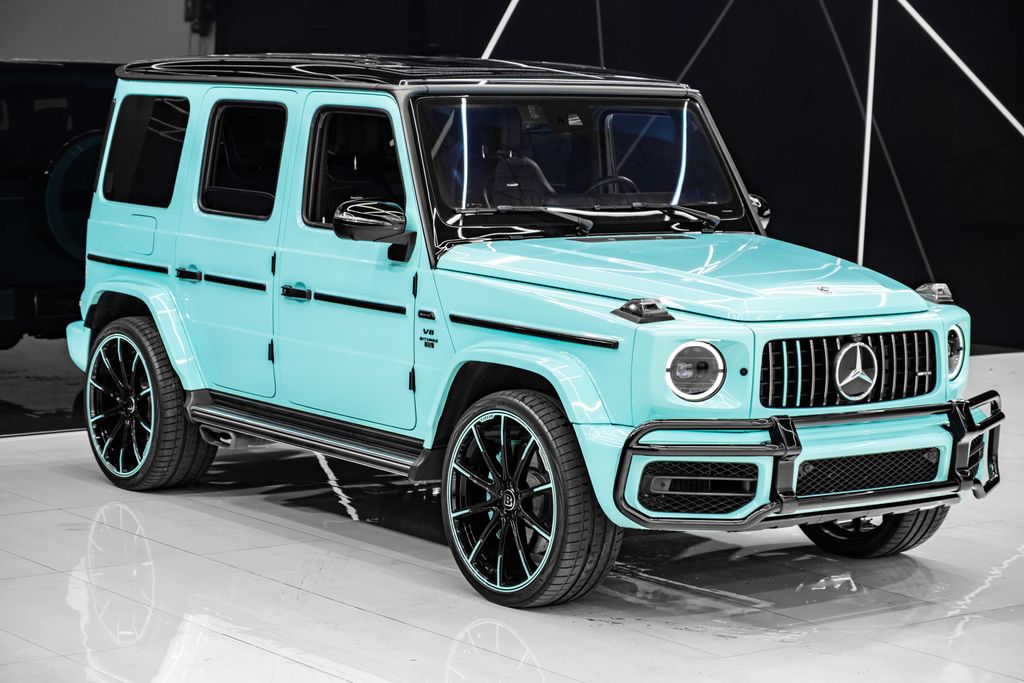 Blue 2020 Mercedes-Benz G-Class SUV / Crossover All-Wheel Drive 9-Speed Automatic