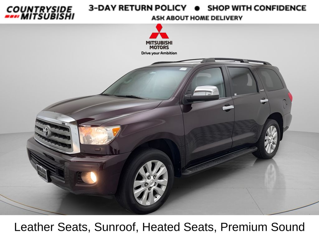 Red (Sizzling Crimson Mica) 2015 Toyota Sequoia SUV / Crossover Four-Wheel Drive 6-Speed Automatic