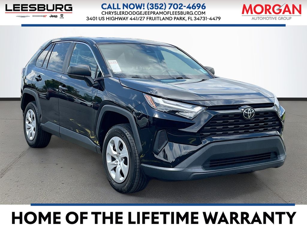 Midnight Black Metallic 2024 Toyota RAV4 SUV / Crossover Front-Wheel Drive 8-Speed Automatic