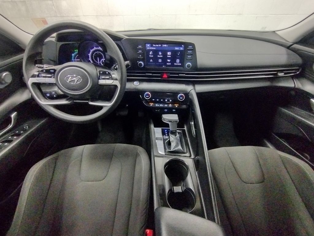2022 Hyundai Elantra Hybrid Blue