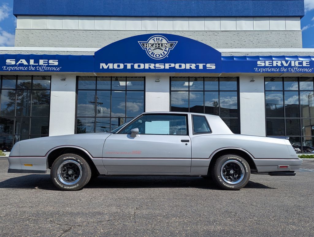 Silver 1985 Chevrolet Monte Carlo Coupe Rear-Wheel Drive 3-Speed Automatic