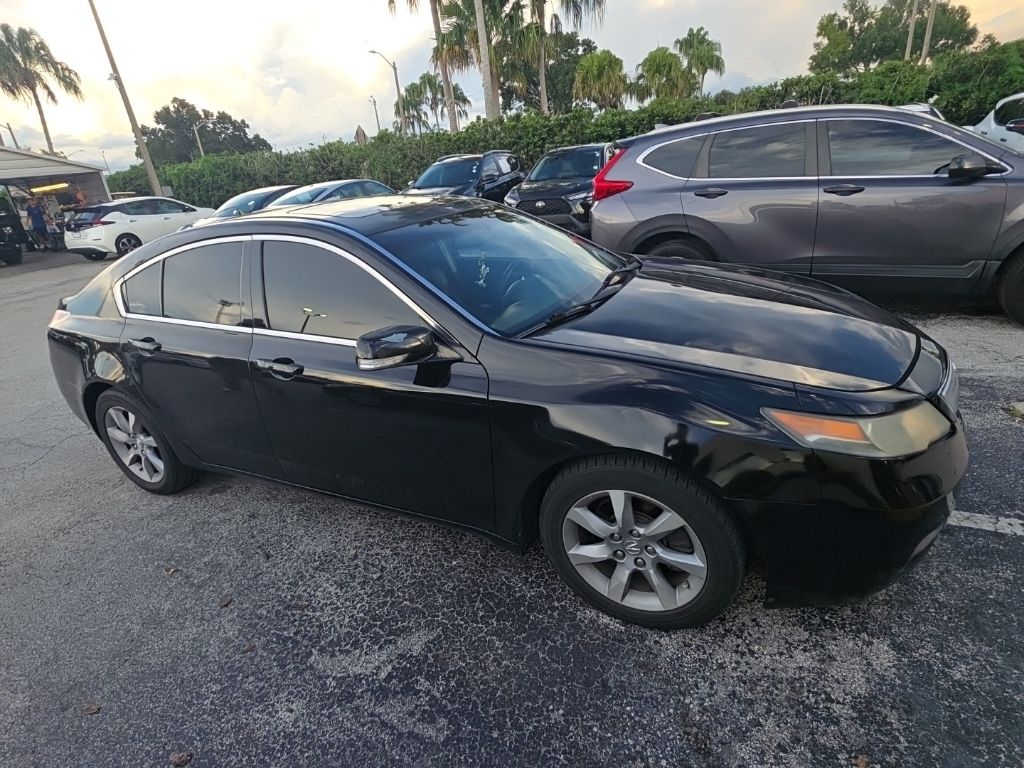Black 2013 Acura TL Sedan Front-Wheel Drive 6-Speed Automatic