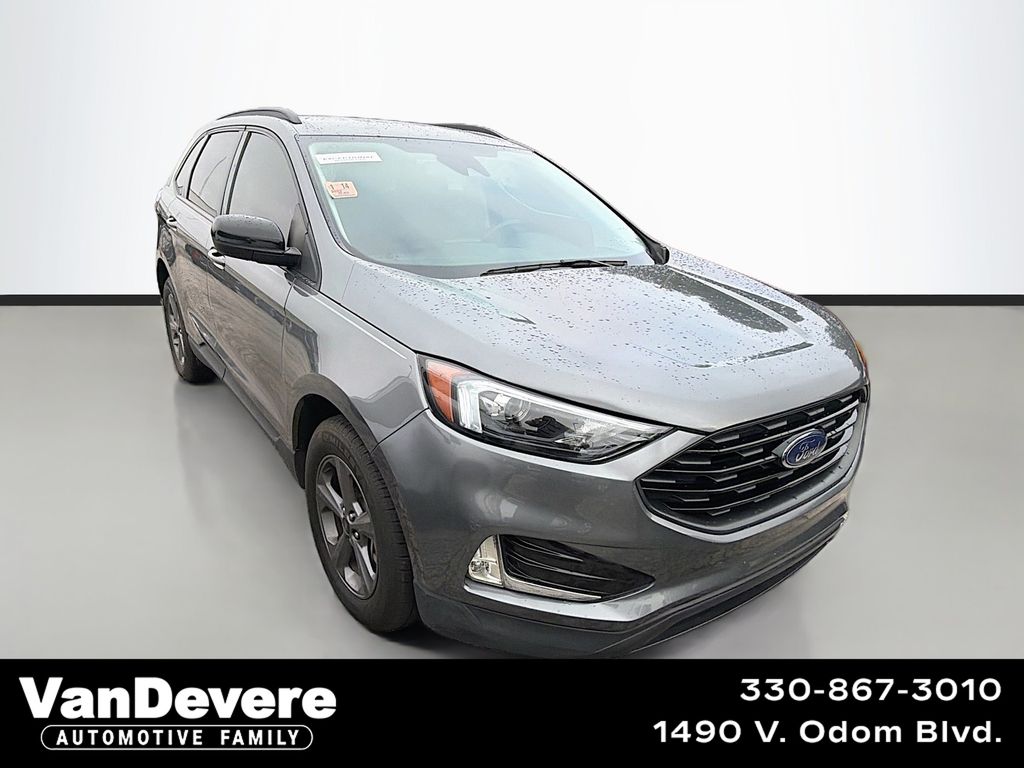 Gray Metallic 2023 Ford Edge SUV / Crossover All-Wheel Drive 8-Speed Automatic