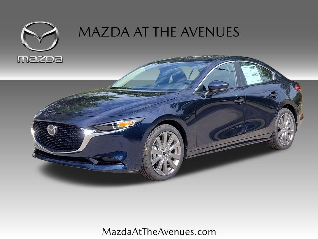 Crystal Blue 2026 Mazda MAZDA3 Sedan Front-Wheel Drive 6-Speed Automatic