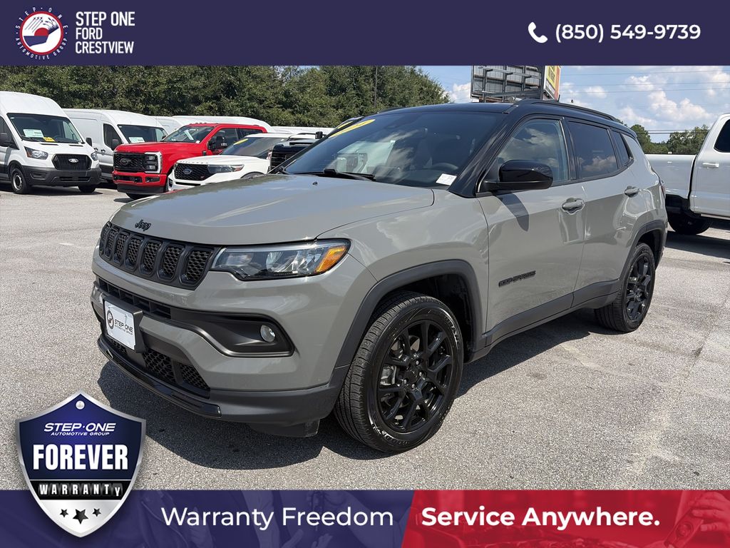 Sting-Gray Clearcoat 2024 Jeep Compass SUV / Crossover Four-Wheel Drive 8-Speed Automatic