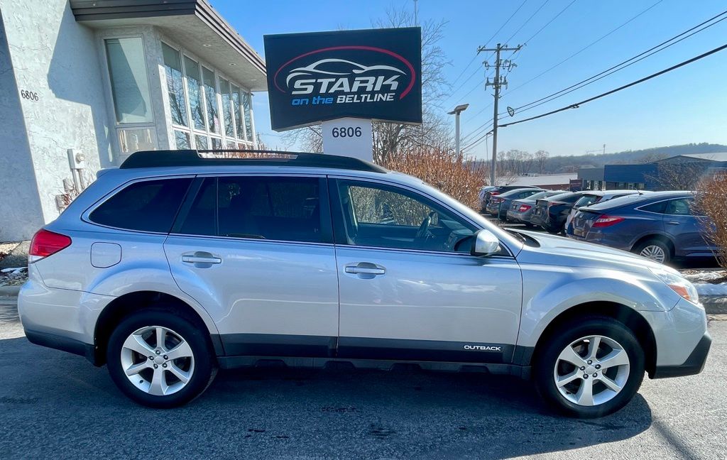 Silver 2013 Subaru Outback 2.5i Premium Wagon All-Wheel Drive Continuously Variable Transmission