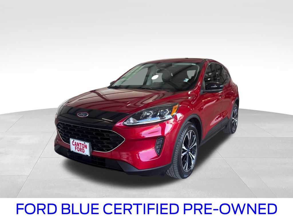 Rapid Red Metallic Tinted Clearcoat 2021 Ford Escape SUV / Crossover Front-Wheel Drive 8-Speed Automatic