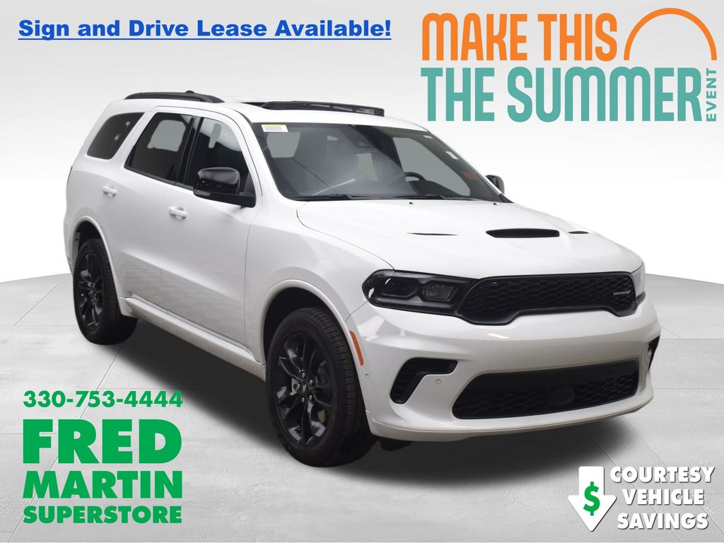 White Knuckle Clearcoat 2026 Dodge Durango GT Plus AWD SUV / Crossover All-Wheel Drive 8-Speed Automatic