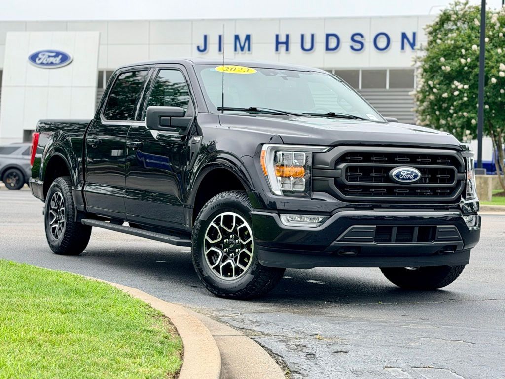 2023 Ford F-150 XLT Black Metallic - Jim Hudson Acura - Image 2