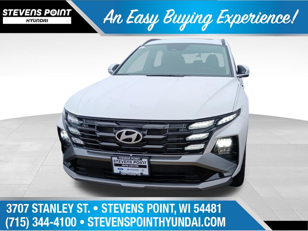 White Pearl 2026 Hyundai Tucson SUV / Crossover All-Wheel Drive 8-Speed Automatic
