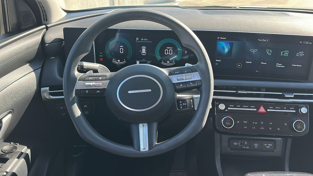 2025 Hyundai Tucson Hybrid Blue White at Baytown Hyundai