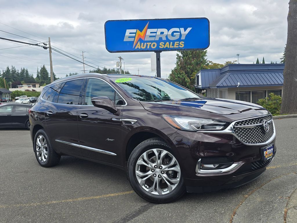 Garnet 2020 Buick Enclave SUV / Crossover Four-Wheel Drive 9-Speed Automatic