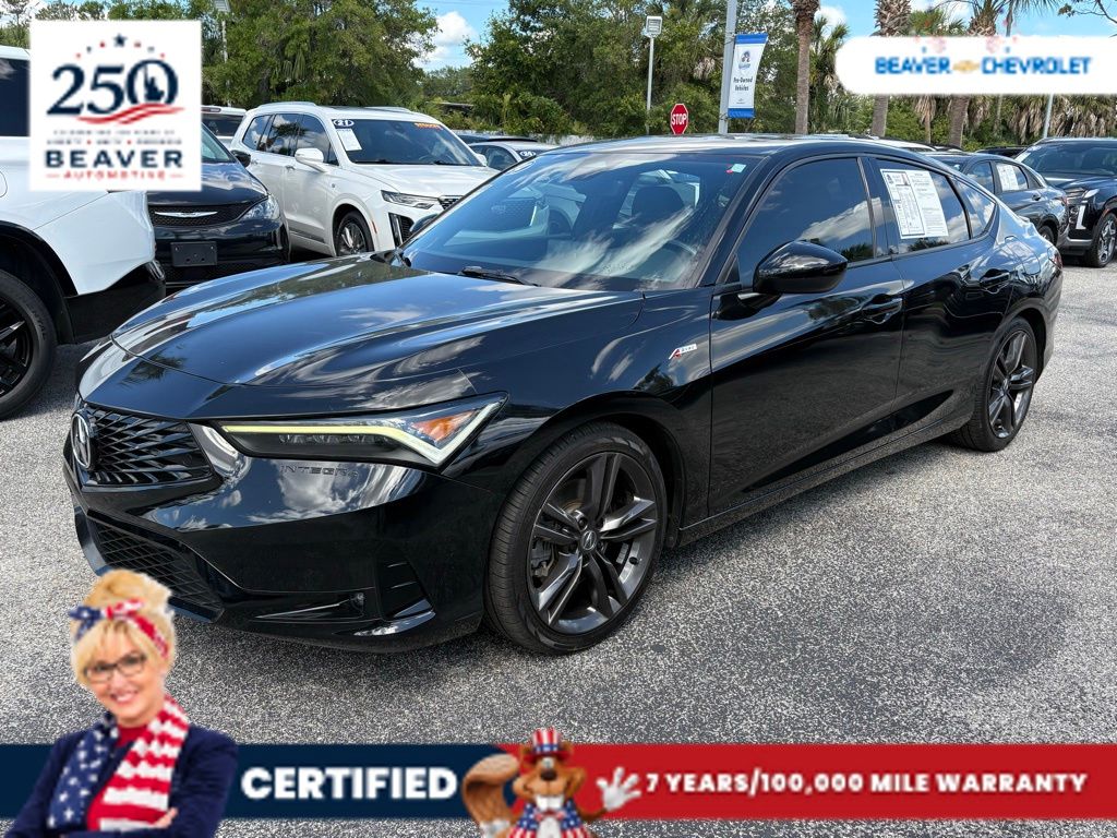 Majestic Black Pearl 2024 Acura Integra Sedan Front-Wheel Drive Continuously Variable Transmission