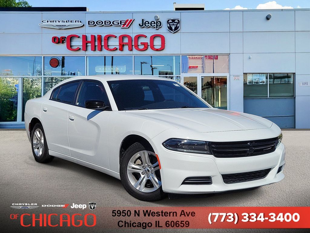 White Knuckle Clearcoat 2023 Dodge Charger Sedan Rear-Wheel Drive 8-Speed Automatic