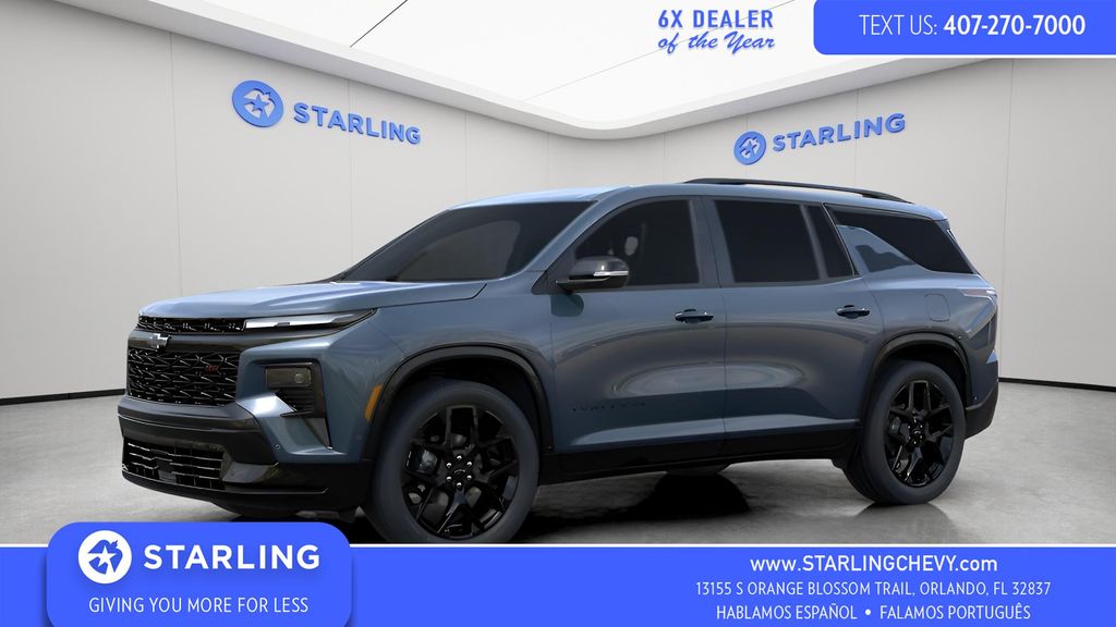 Lakeshore Blue Metallic 2026 Chevrolet Traverse RS FWD SUV / Crossover Front-Wheel Drive 8-Speed Automatic