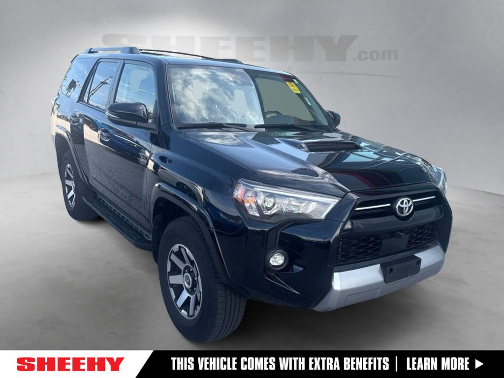 Midnight Black Metallic 2023 Toyota 4Runner SUV / Crossover Four-Wheel Drive 5-Speed Automatic