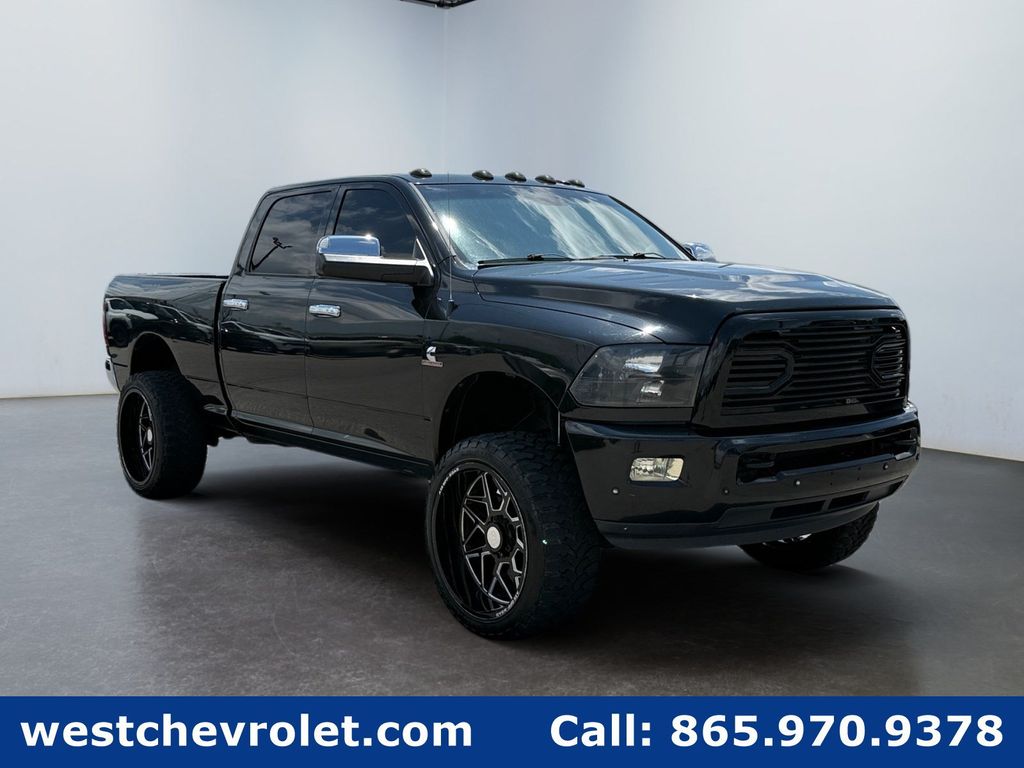 Brilliant Black Crystal Pearlcoat 2017 RAM 2500 Pickup Truck Four-Wheel Drive 6-Speed Automatic