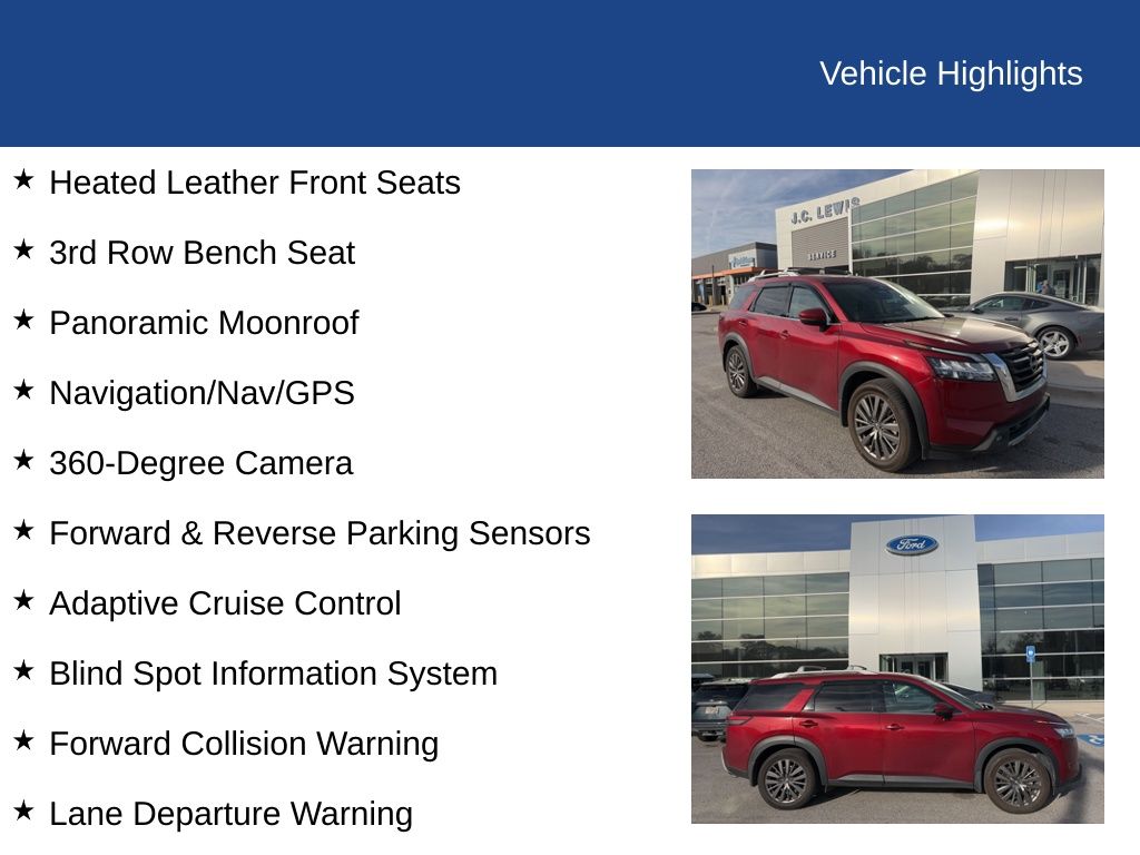 2022 Nissan Pathfinder SL 2WD