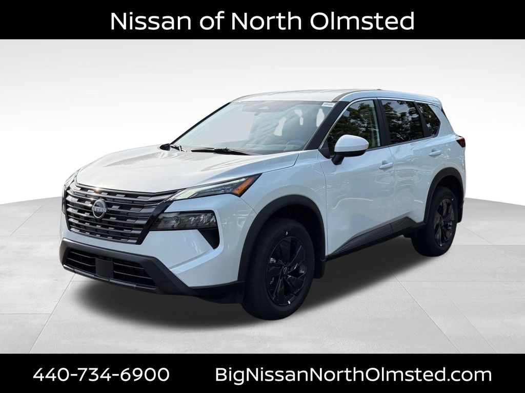White Pearl 2026 Nissan Rogue SUV / Crossover All-Wheel Drive Continuously Variable Transmission