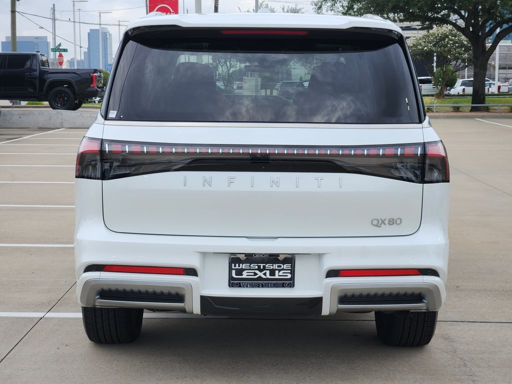 2026 INFINITI QX80 LUXE White at Bayway Cadillac Southwest