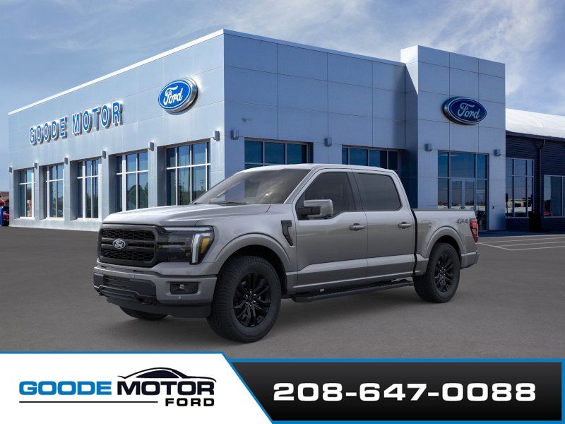 Carbonized Gray Metallic 2026 Ford F-150 Lariat SuperCrew 4WD Pickup Truck Four-Wheel Drive Automatic
