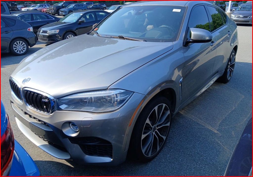 Gray Metallic 2018 BMW X6 M SUV / Crossover All-Wheel Drive 8-Speed Automatic