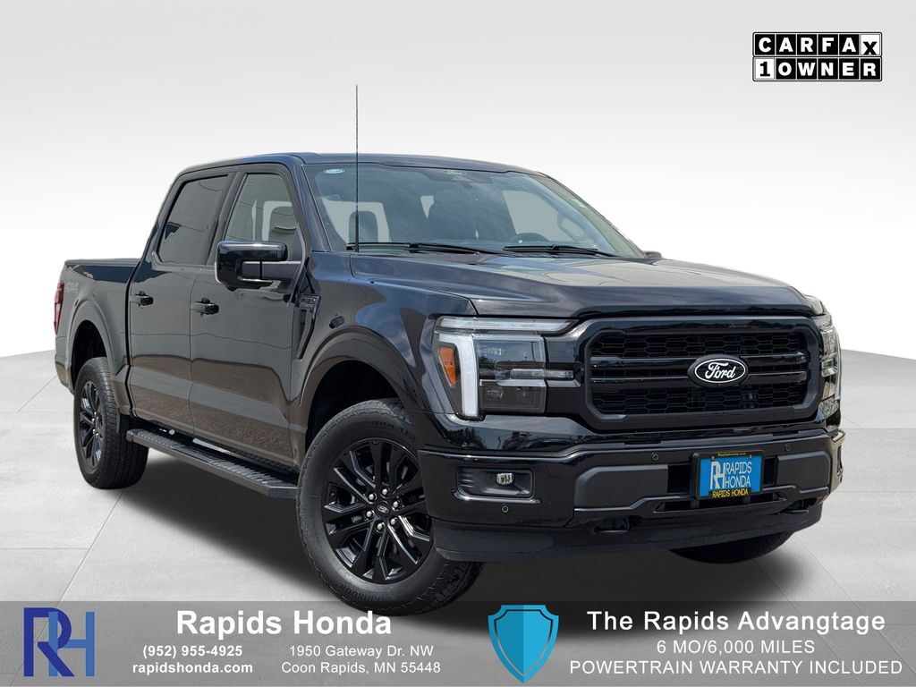 Agate Black Metallic 2025 Ford F-150 Pickup Truck Four-Wheel Drive Automatic