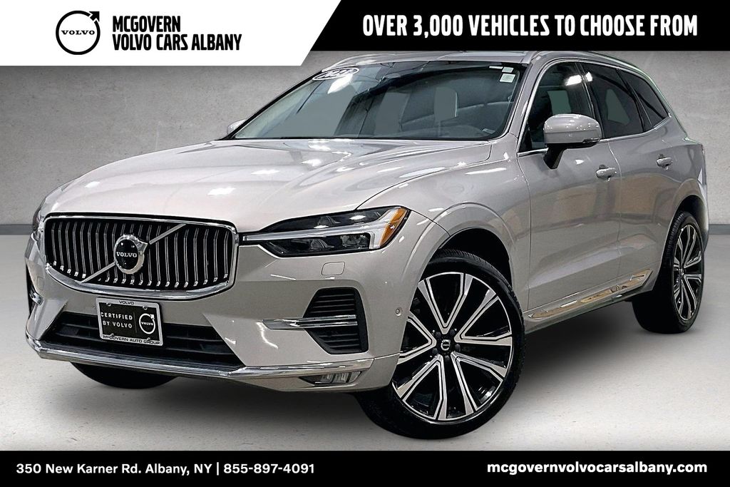 Silver Dawn Metallic 2023 Volvo XC60 SUV / Crossover All-Wheel Drive Automatic