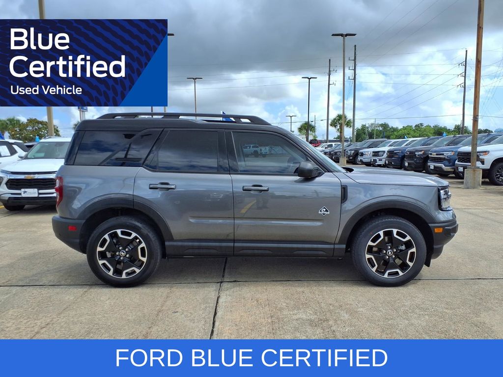 2023 Ford Bronco Sport Outer Banks Gray at Classic Elite Chevrolet Sugar Land