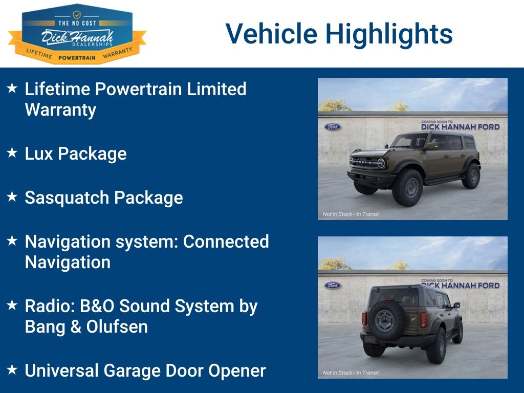 2025 Ford Bronco Outer Banks