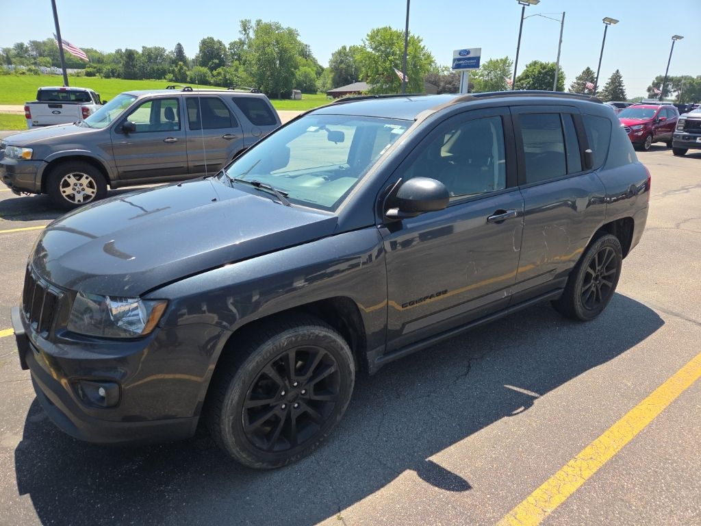 Gray (Maximum Steel Metallic Clearcoat) 2015 Jeep Compass SUV / Crossover Four-Wheel Drive 6-Speed Automatic
