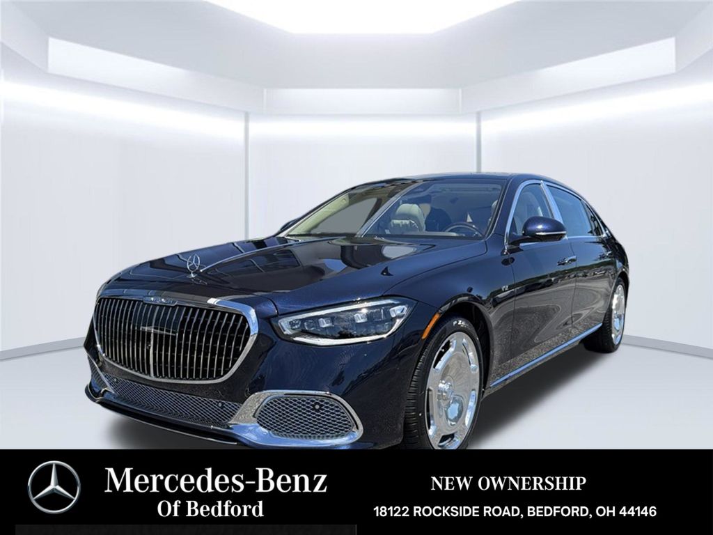 Blue 2026 Mercedes-Benz S-Class Sedan All-Wheel Drive 9-Speed Automatic