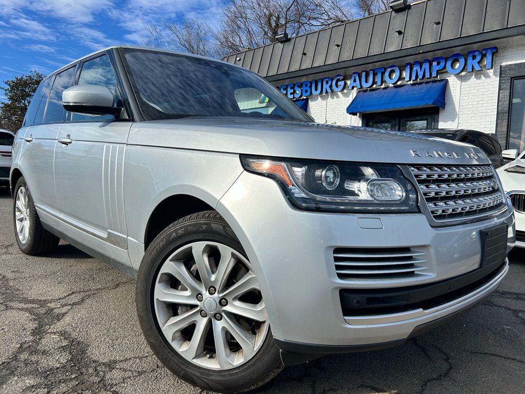 Aleutian Silver 2017 Land Rover Range Rover V6 HSE 4WD SUV / Crossover All-Wheel Drive 8-Speed Automatic