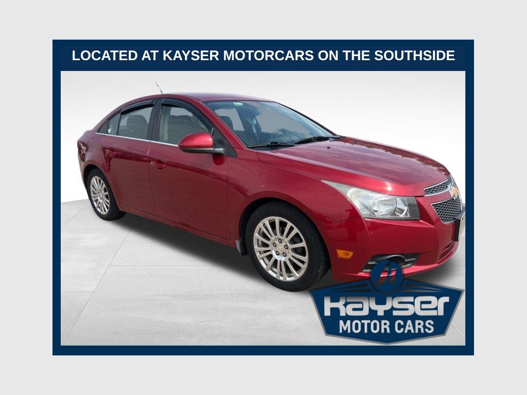 Crystal Red Tintcoat 2012 Chevrolet Cruze Eco Sedan FWD Sedan Front-Wheel Drive 6-Speed Manual