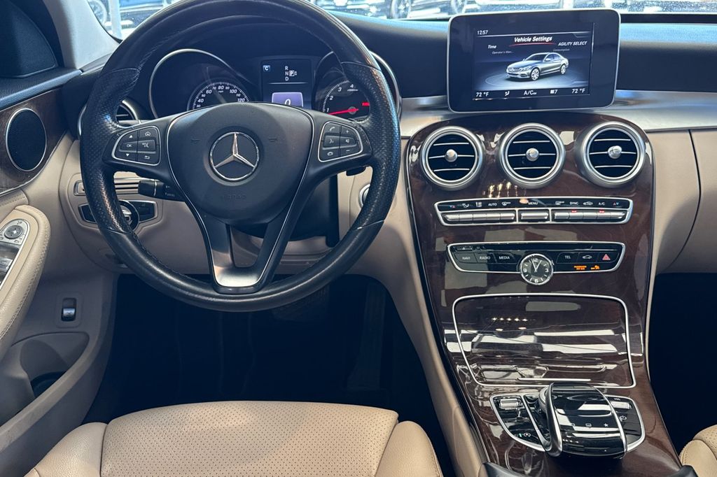 used 2015 Mercedes-Benz C-Class car, priced at $15,945